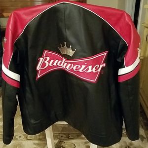 Wilson leather NASCAR Jacket